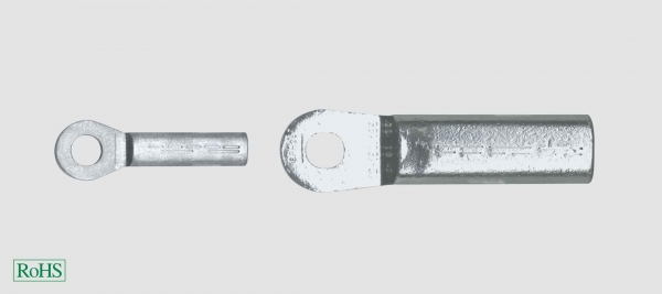 KA aluminium compression cable lug - straight