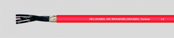 HELUWIND® WK кабель для пожарной сигнализации, устойчивый к скручиванию