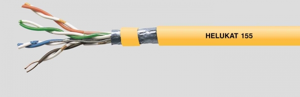 LAN-кабель, для фиксированной прокладки, 155МГц, F/UTP 4x2xAWG 24/1 PVC