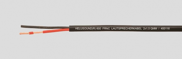 HELUSOUND 600 FRNC, акустический кабель, многожильный, круглый, безгалогеновый